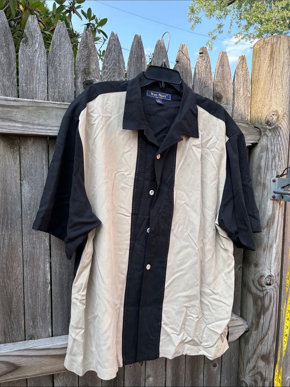 Nat Nast XL silk button down!!